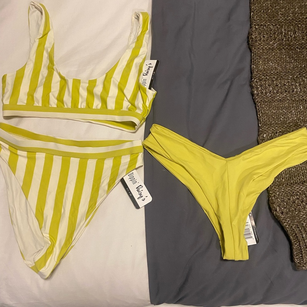 Dippin’ Daisy’s Bikini 3 pieces NWT